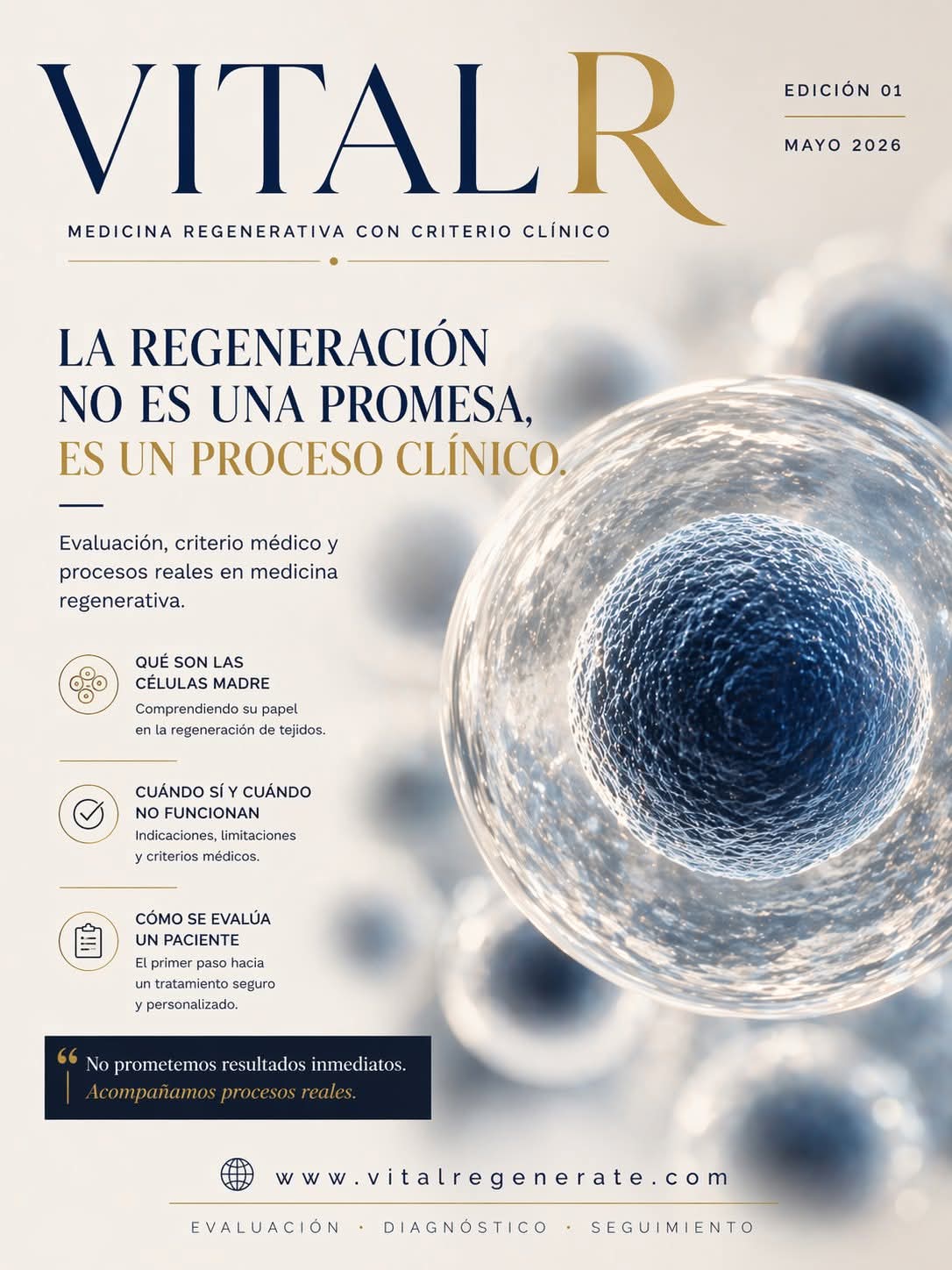 Recepción de la clínica Vital Regenera